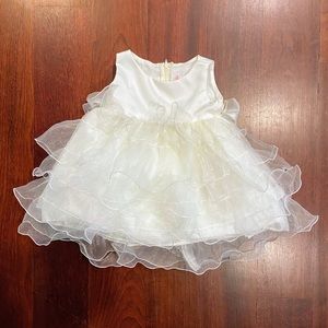 New Cinderella Couture Baby White Dress